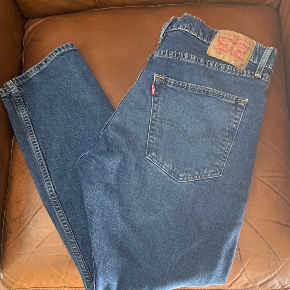 Levi's Classic Blue Straight Jeans Timeless Style